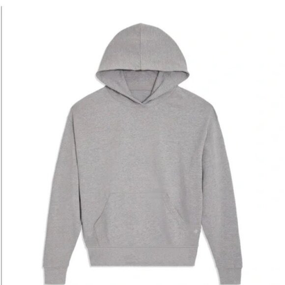 WeWoreWhat Heather Gray Oversized boxy slouchy drop shoulder Hoodie XS - Picture 1 of 10